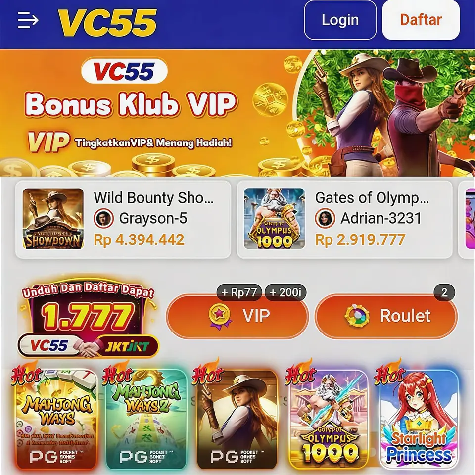 vc55 Masuk